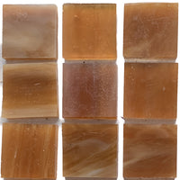 Glacier Tiffany Glass Mosaic 20mm Butterscotch