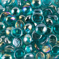 Gocce di vetro 16-20mm Diamante Cyan