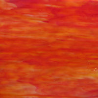 Glass Plate Deep Orange Yellow Texture