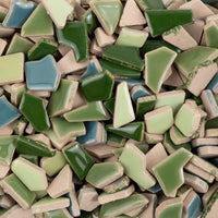 Flip Keramik Mosaik Puzzle Weiß