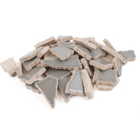 Keramik Mosaik Puzzle Weiß