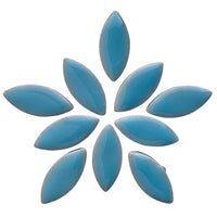 Ceramic Petals 25mm Azure