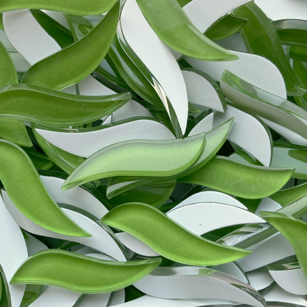 Gewellte Blütenblätter Limone