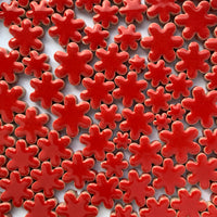 Charms Flowers Red