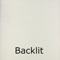 Glass Plate Eggshell White