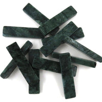 Baguettes en marbre Vert fleuri