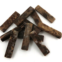 Baguettes en marbre Brun Foncé