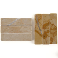 Baguettes en marbre Or Luxueux