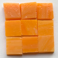 Detailansicht von Tiffany Glacier Mango mit neun Glasplättchen