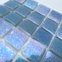 Glasmosaik Irisierend 20mm Celestial