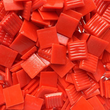 Pâtes de verre Murano 20mm  Carmin