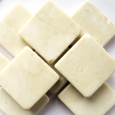 Verre Mosaique - glass mosaic -Glasmosaik-glasmozaïek-Marmer 20mm Lichtbeige - mosaicshop