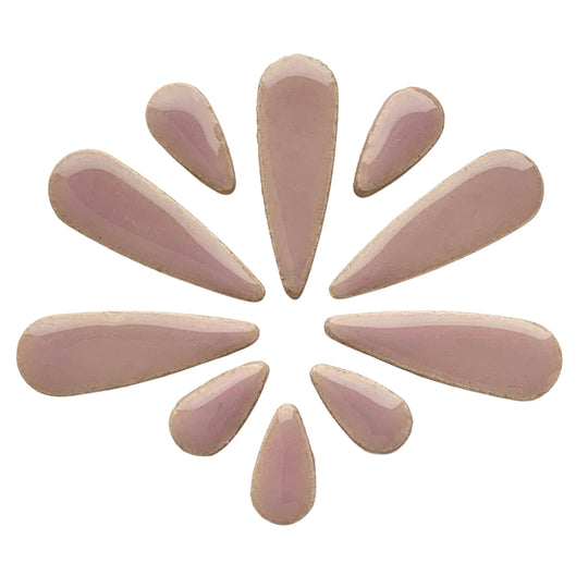 Mosaiksteinen Tropfen  Lila