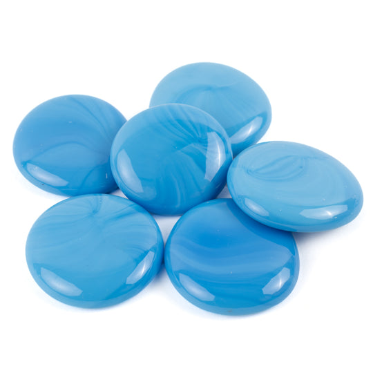 Billes de Verre XL 30-36mm Turquoise