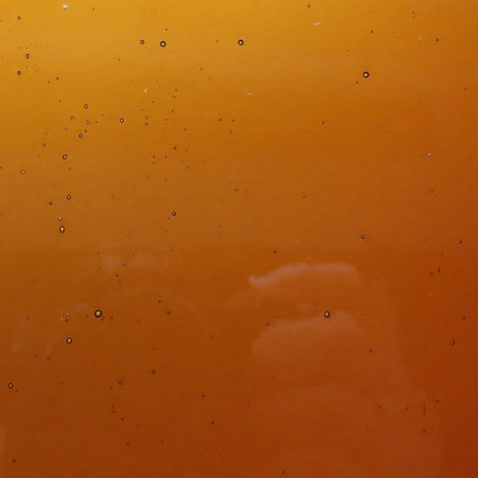 Glass Plate Golden Brown 