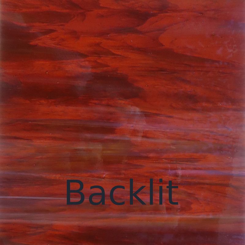 Glasplatte Eiche