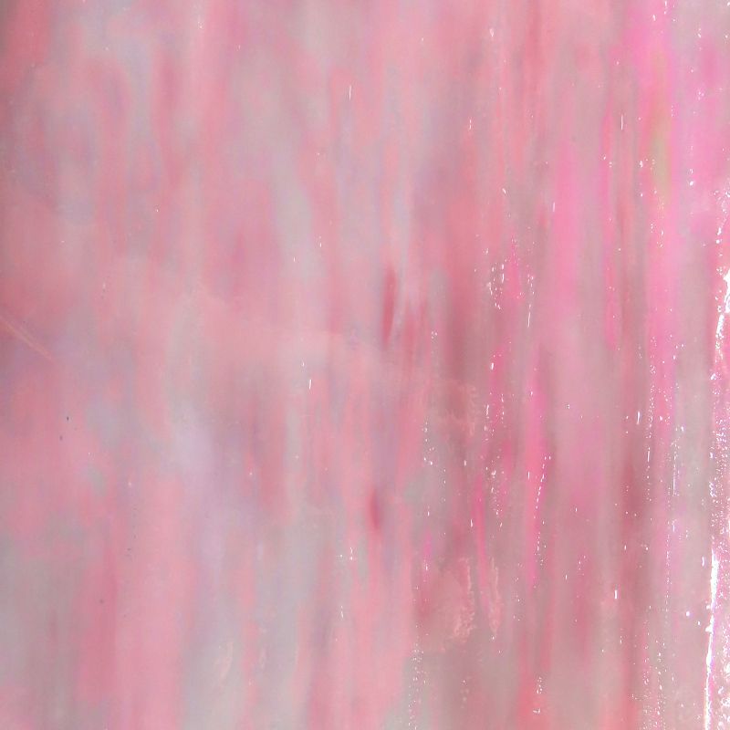Glass Plate Ballet Pink Iridised