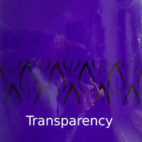 Glass Plate Deep Grape 