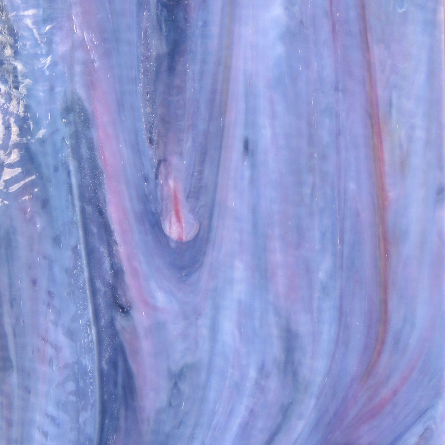 Glasplatte Lavendel Magenta Gewellt