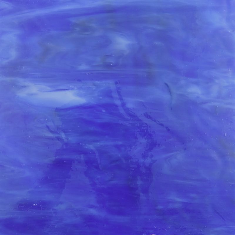 Glasplatte Tiefblaues Wasser Nebelig