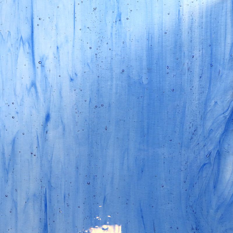 Glasplatte Hellblau