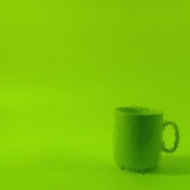 Glasplatte Limette
