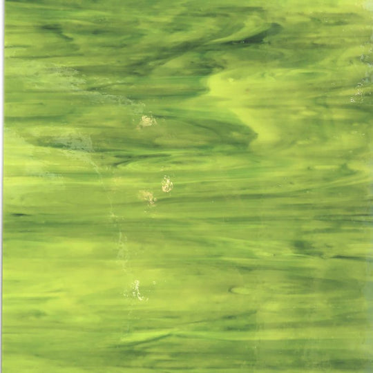 Glass Plate Chartreuse Marble