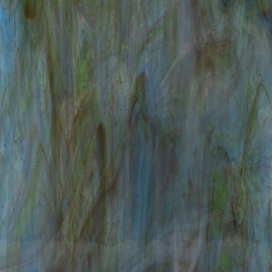 Lastra di vetro Acqua indaco verde