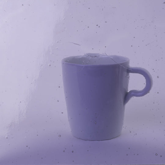 Plaque de Verre Raisin Pâle
