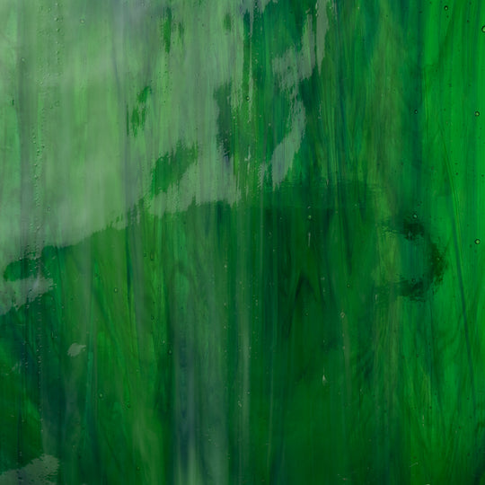 Glass Plate Mystic: Green/Teal/Blue