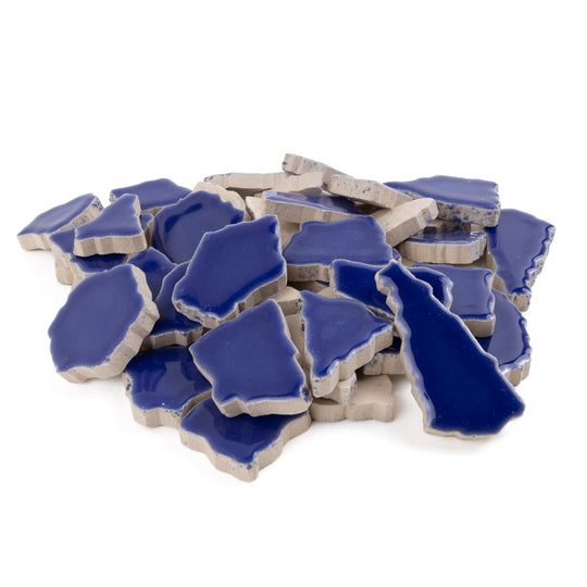 Keramik Mosaik Puzzle  Weiß