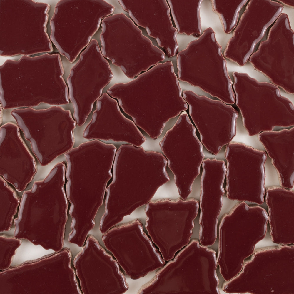 Keramik Mosaik Puzzle  Weiß