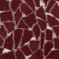 Keramik Mosaik Puzzle  Weiß