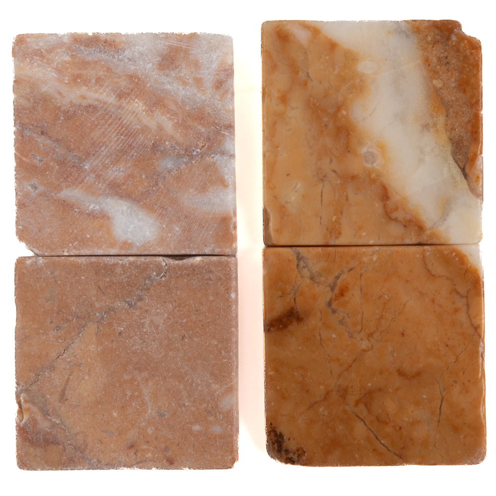 Marbre 20mm  Orange Rouge