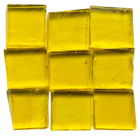 Glacier Tiffany Glass Mosaic 15mm Lemon