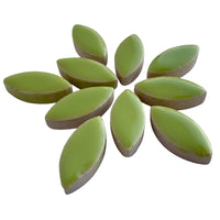 Ceramic Petals 25mm Kiwi