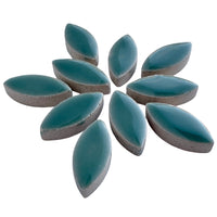 Ceramic Petals 25mm Phthalo Green