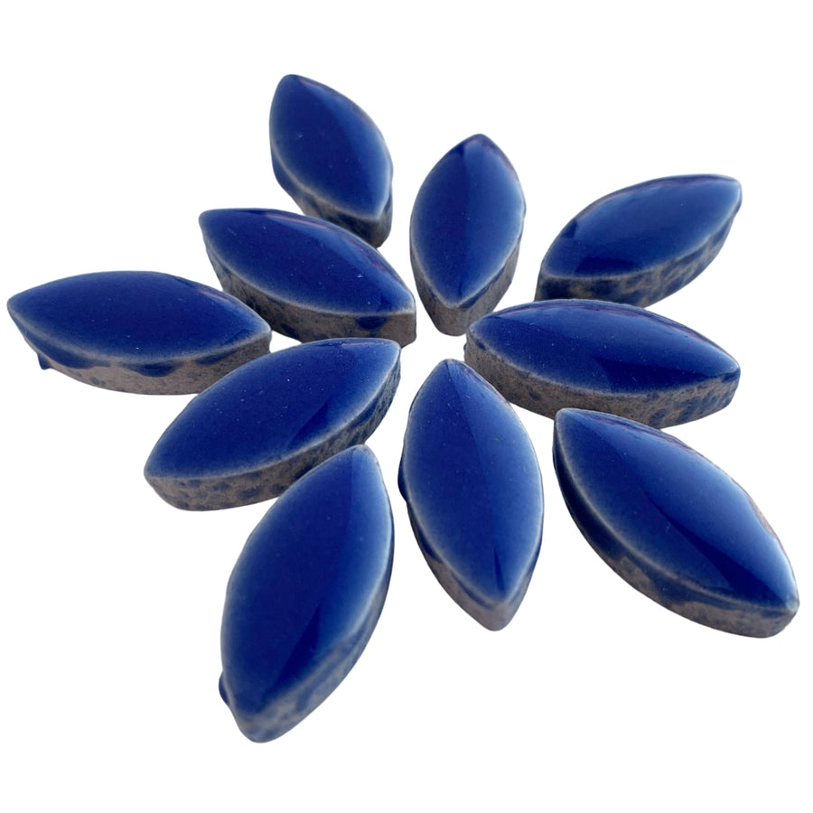 Pétales Céramiques 25mm Bleu Foncé