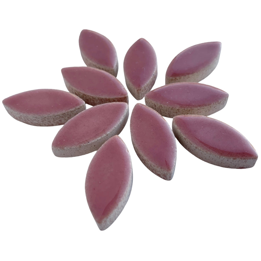 Ceramic Petals 25mm Dusty Rose
