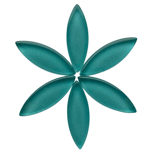 Medium Petals Bright Aqua