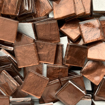 Pâte De Verre Cristal Ondulé 20mm Baie de Cacao