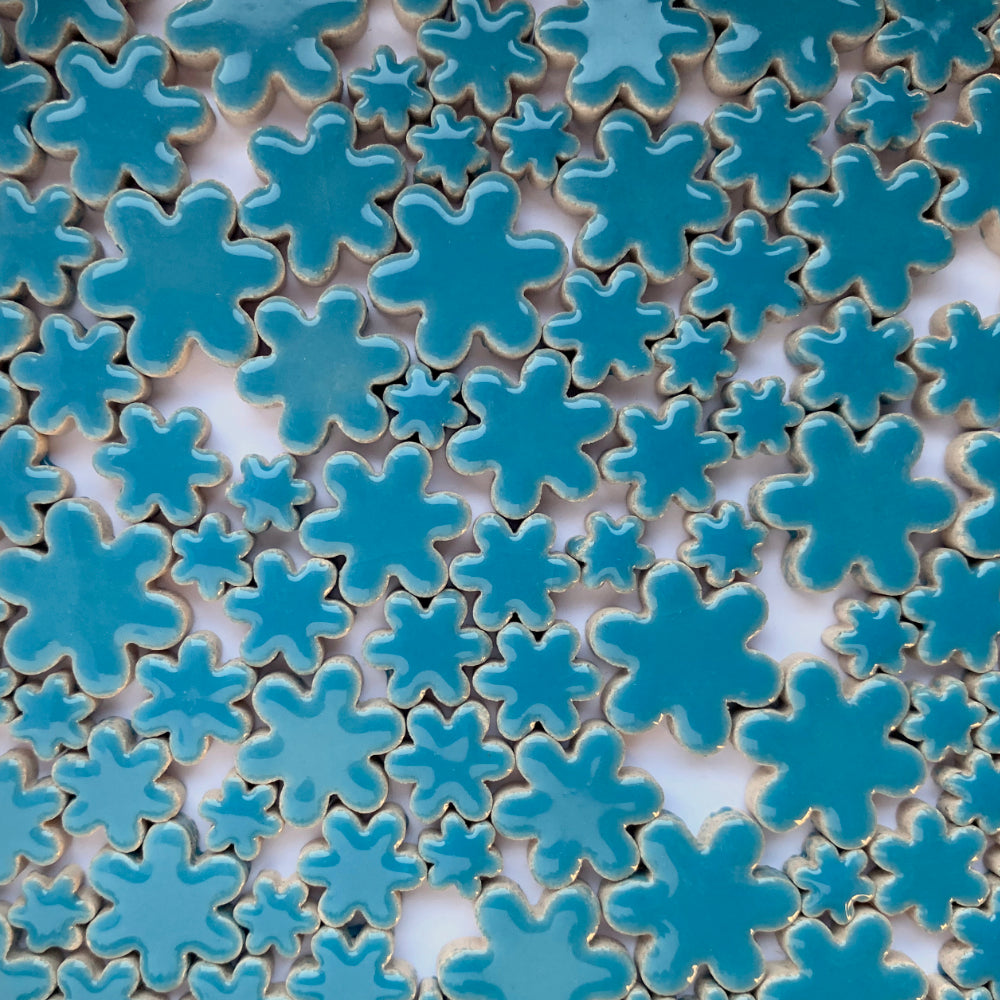 Charms Fleurs Bleu