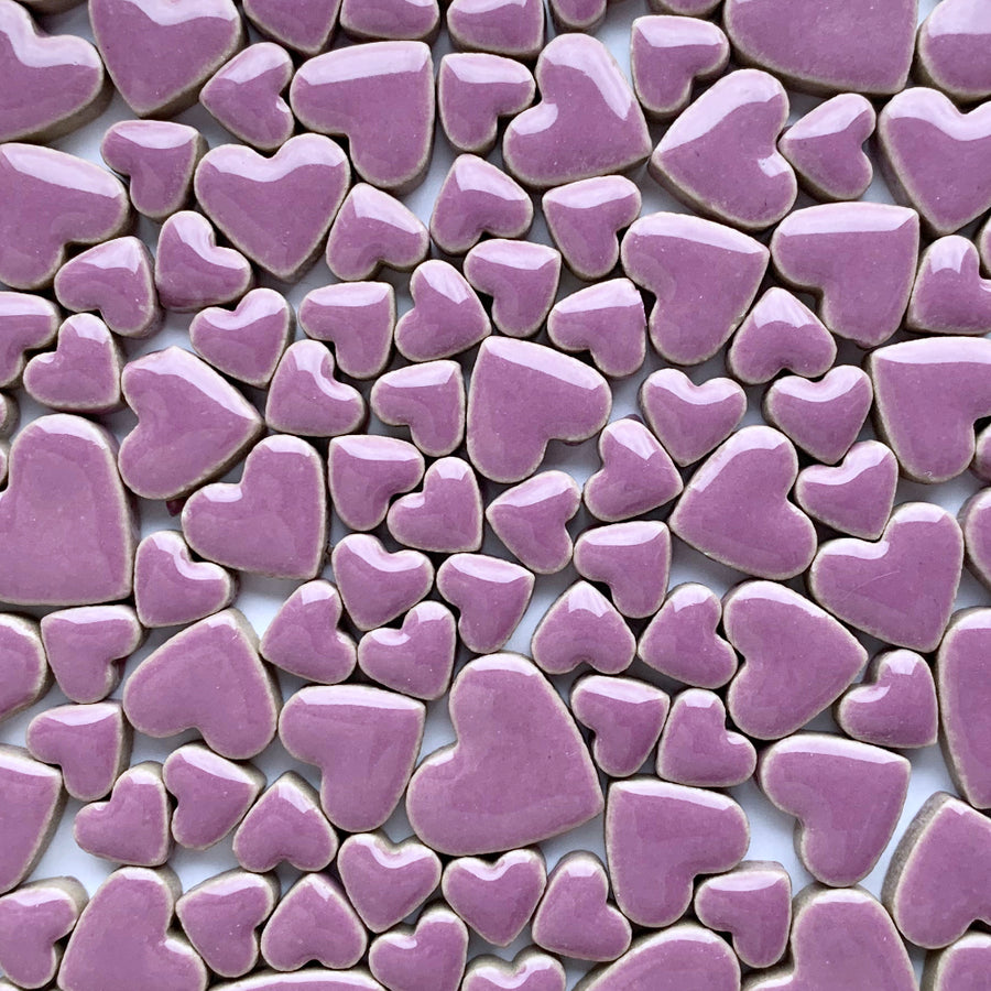 Charms Cœurs Violet