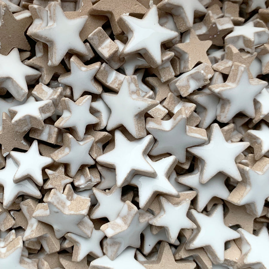 Charms Stars White