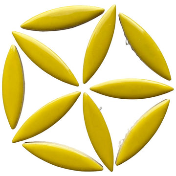 Mosaiksteinen Ellipse  Zitrone
