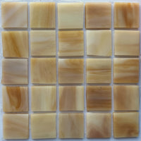 Pâtes De Verre Tiffany 20mm Caramel