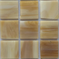 Pâtes De Verre Tiffany 20mm Caramel