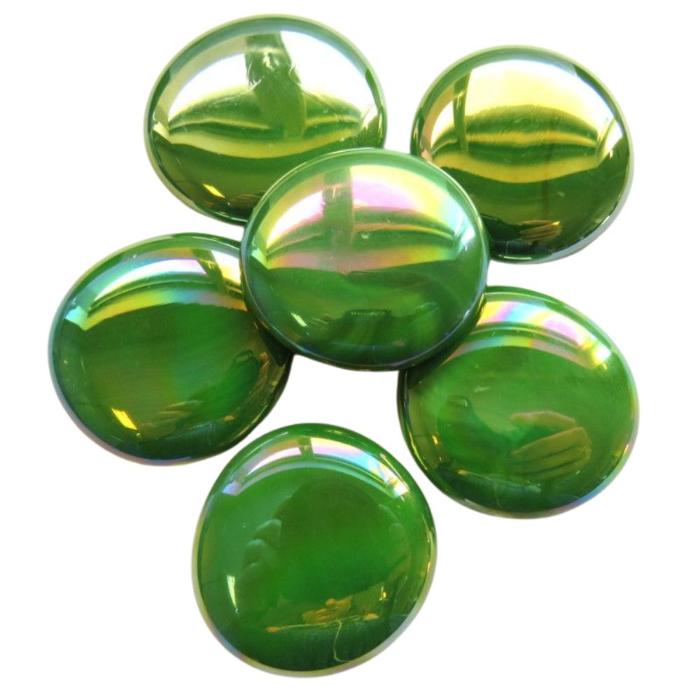 Glasnuggets XL 30-36mm Opal-Grün