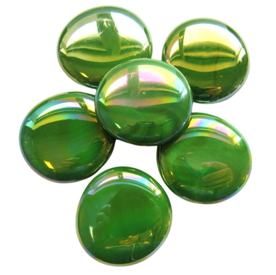 Glasnuggets XL 30-36mm Opal-Grün