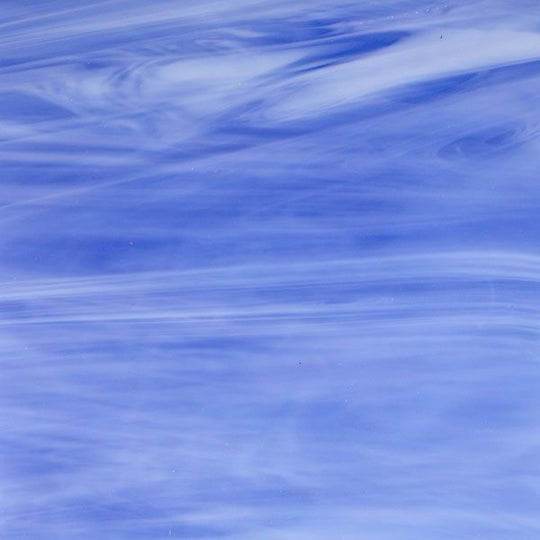 Glasplatte Mittelblau